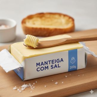 Manteiga com Sal 200g