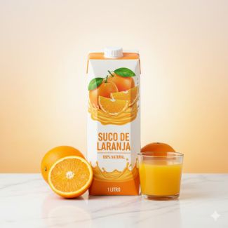 Suco de Laranja Caixa 1L