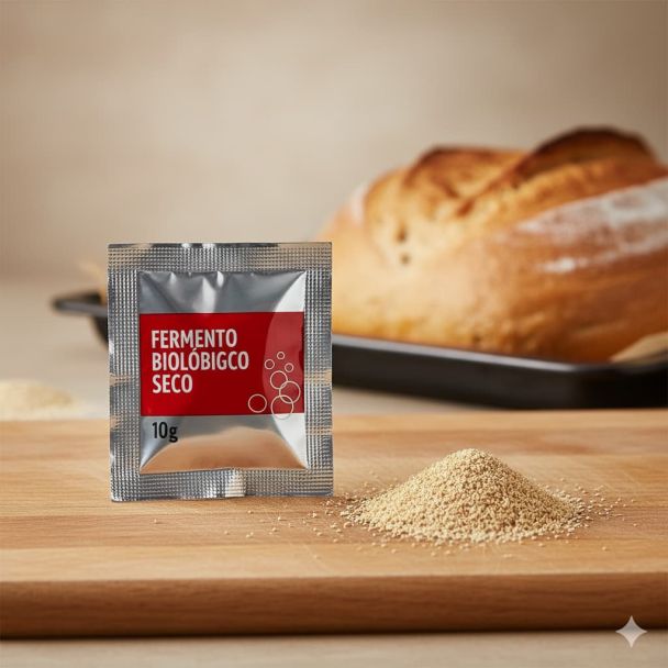Fermento Biológico Seco 10g