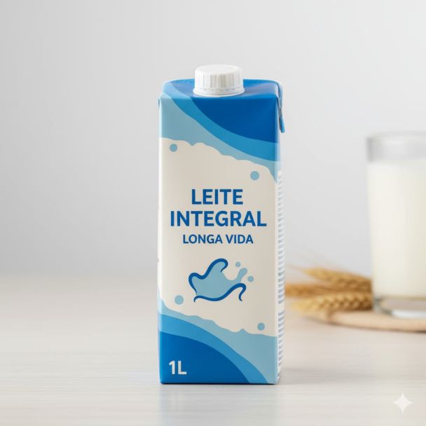 Leite Integral Longa Vida 1L